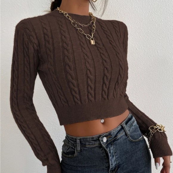 SHEIN Cropped Sweater - Picture 4 of 6